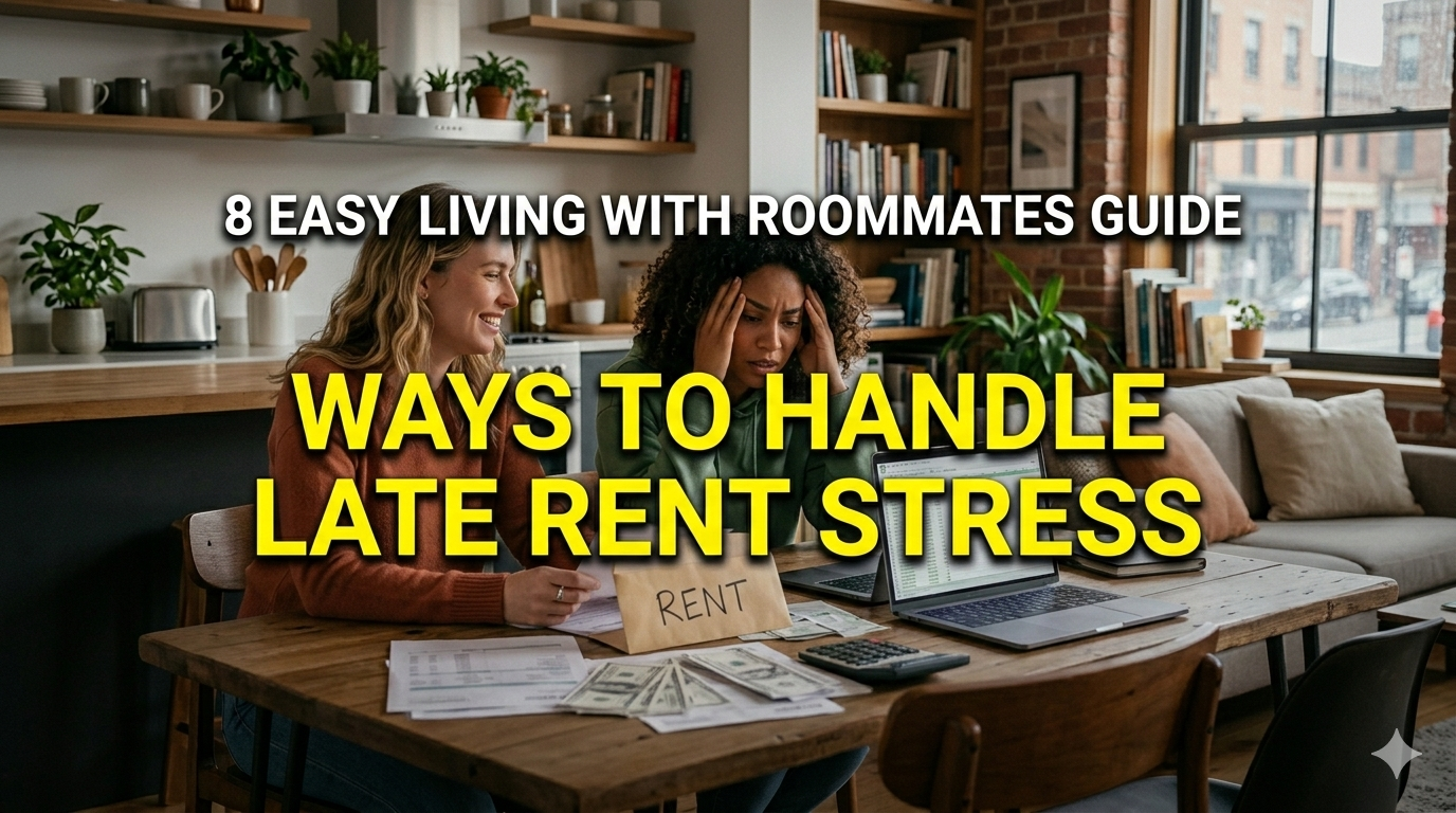 8 Easy Living with Roommates Guide Ways to Handle Late Rent Stress