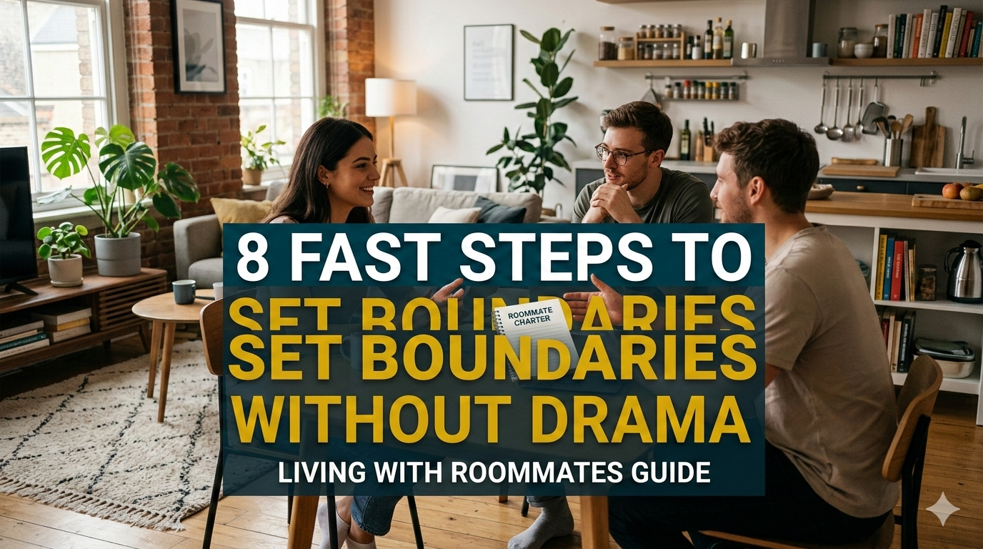 8 Fast Living with Roommates Guide Steps to Set Boundaries Without Drama