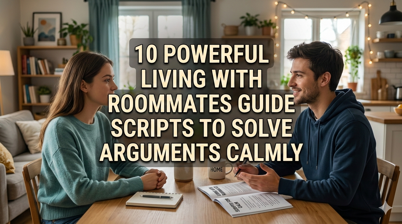10 Powerful Living with Roommates Guide Scripts to Solve Arguments Calmly