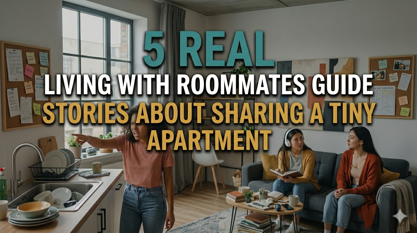 5 Real Living with Roommates Guide Stories About Sharing a Tiny Apartment