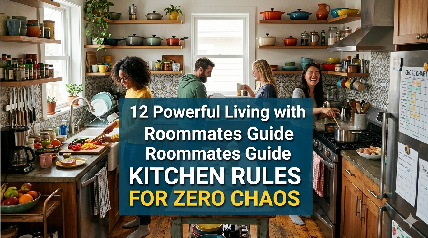12 Powerful Living with Roommates Guide Kitchen Rules for Zero Chaos