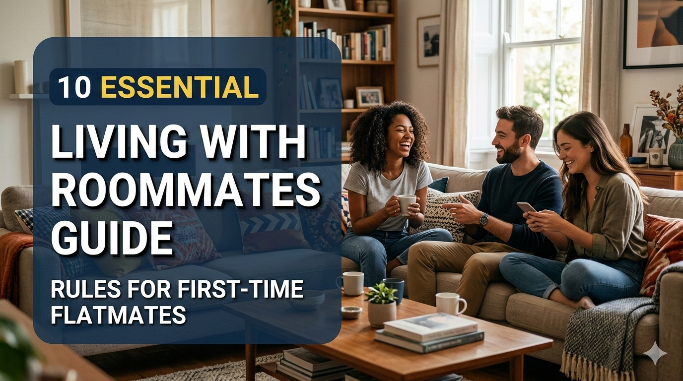 10 Essential Living with Roommates Guide Rules for First-Time Flatmates