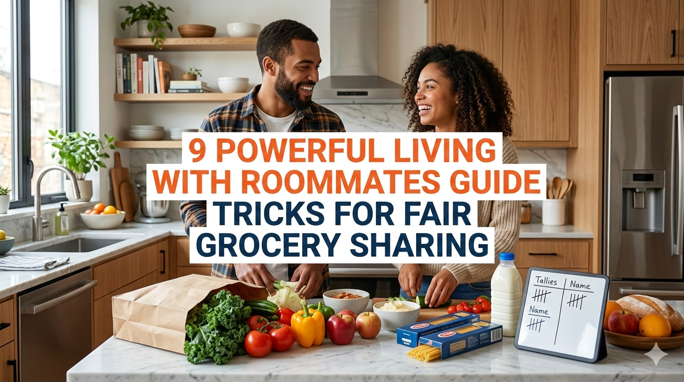 9 Powerful Living with Roommates Guide Tricks for Fair Grocery Sharing