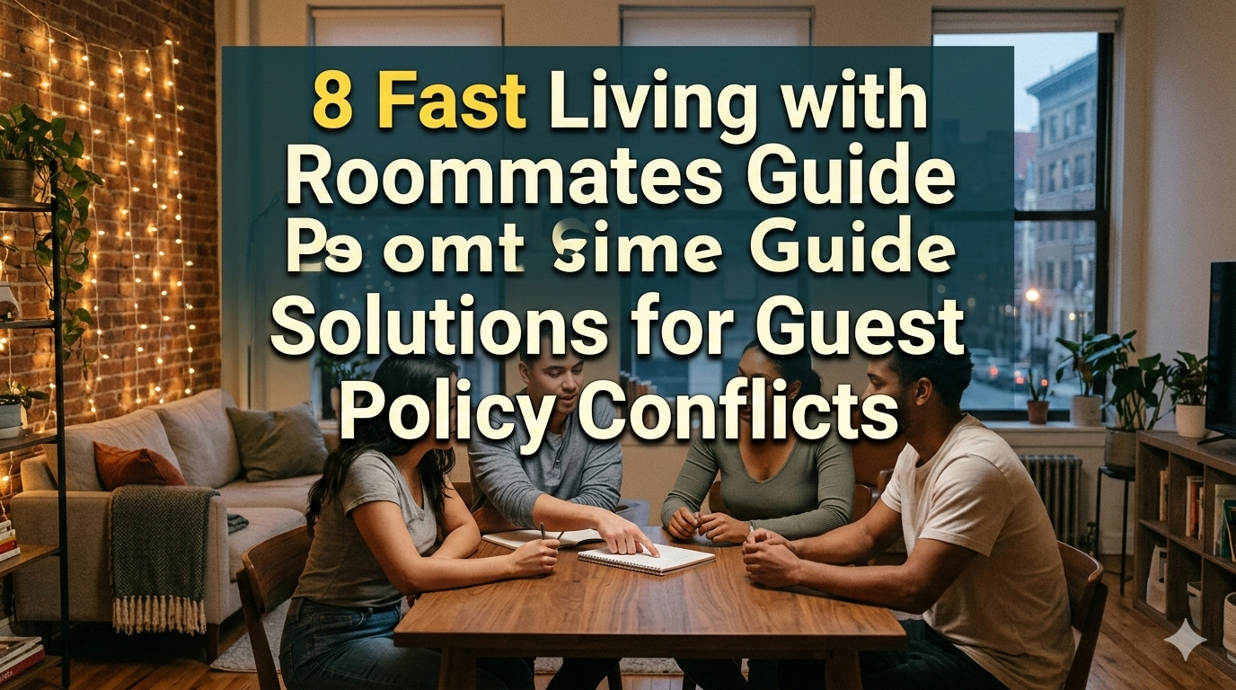 8 Fast Living with Roommates Guide Solutions for Guest Policy Conflicts