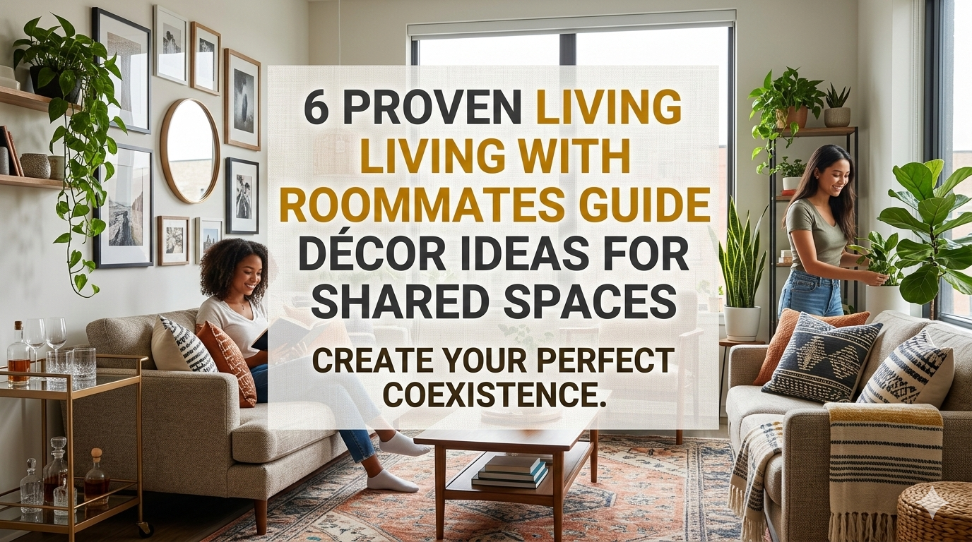 6 Proven Living with Roommates Guide Décor Ideas for Shared Spaces