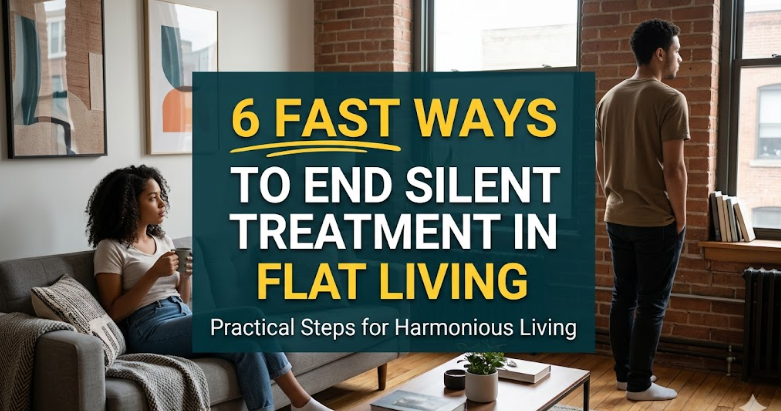 6 Fast Ways to End Silent Treatment in Shared Flat Living