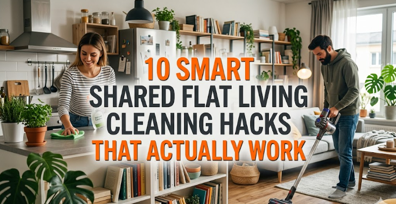 10 Smart Shared Flat Living Cleaning Hacks That Actually Work
