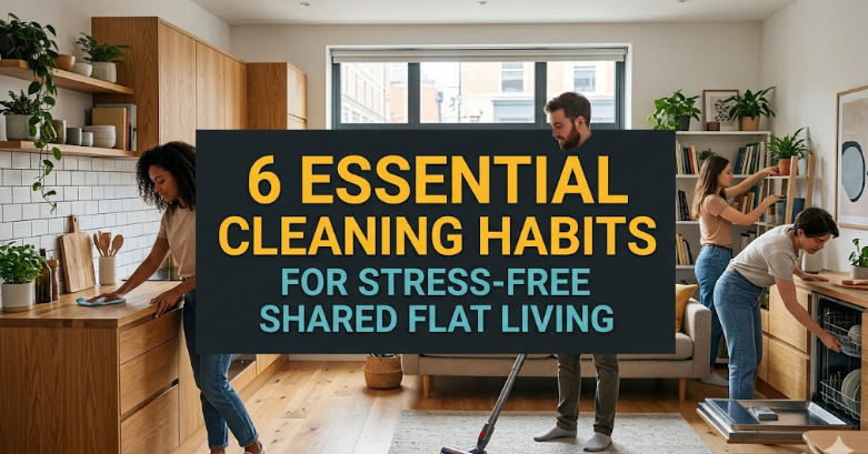 6 Essential Cleaning Habits for Stress-Free Shared Flat Living
