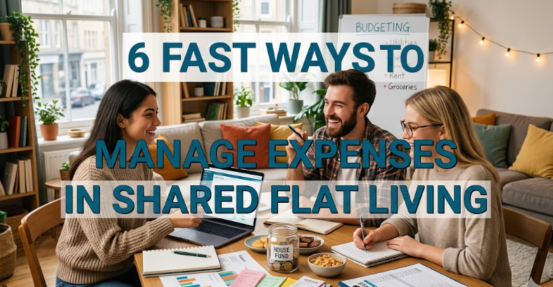 6 Fast Ways to Manage Expenses in Shared Flat Living